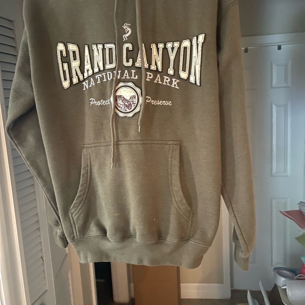 Grand Canyon National Park Brown Hoodie